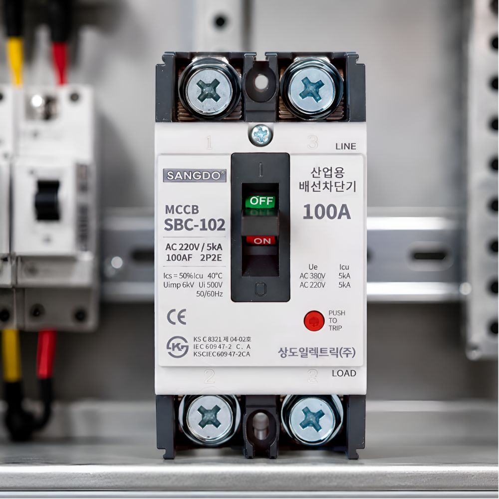 상도일렉트릭 SBC-52 2P 20A 배선용차단기 - 상품 이미지