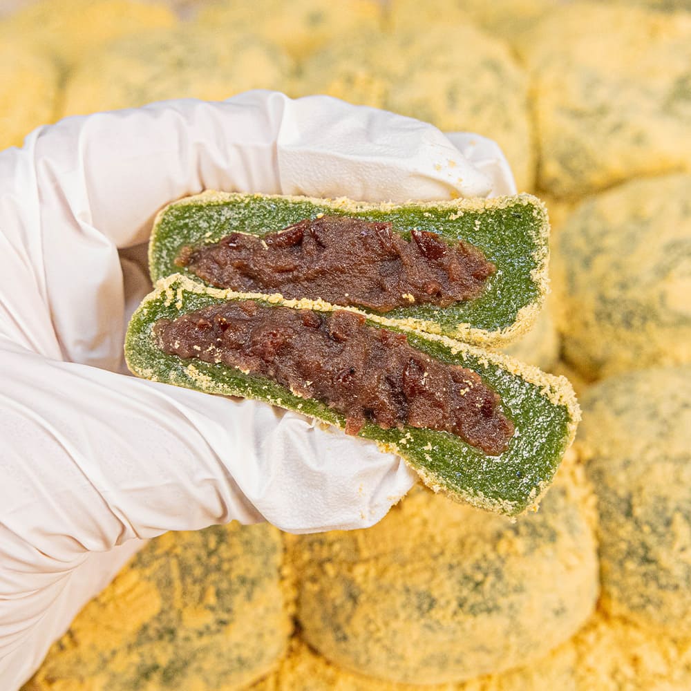 국내산 찹쌀 쑥떡콩떡 말랑쫀득 HACCP 굳지않는 식사대용 20개 40개 - 상품 이미지
