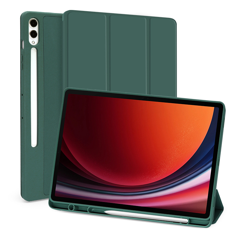 데이웍스 갤럭시탭 S10+ S9+ 플러스 북커버 케이스 S펜 수납 스마트 커버 - 상세 이미지 3