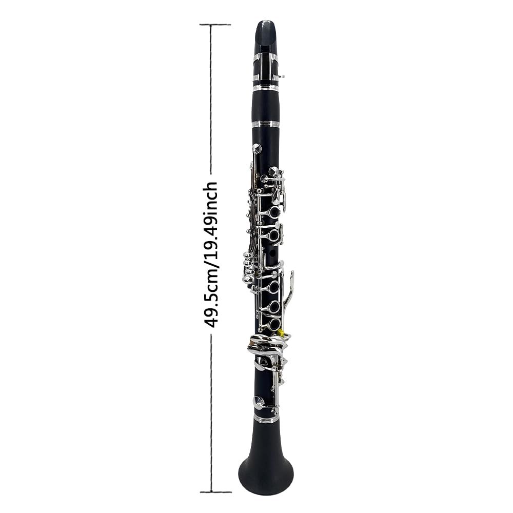 베티모바토 프로페셔널 E 플랫 클라리넷 Eb 키 굿 사운드 니켈 도금 2 & 케이스(에보니테) Clarinet E flat - 상세 이미지 2