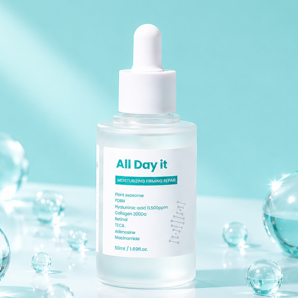 나이아신아마이드 히알루론산 PDRN 속건조 보습 미백 주름 모공케어 앰플 50ml
