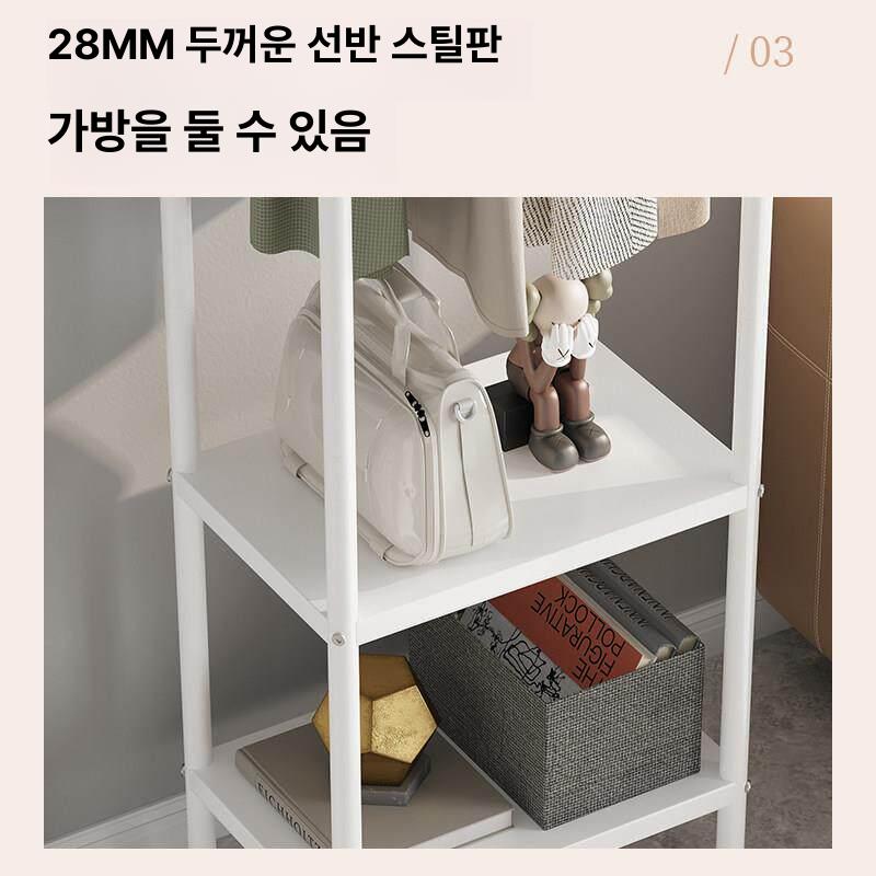 철제 행거 인테리어 매장 이동식 미니 스탠드 선반 장 디스플레이 - 상세 이미지 4