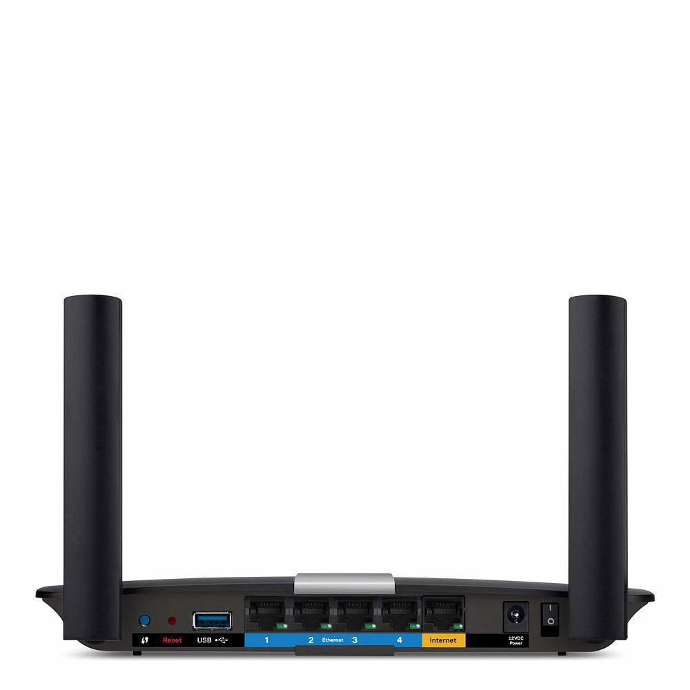 Linksys EA6350 가정용 듀얼 밴드 Wi-Fi 라우터(AC1200 고속 무선 라우터), 블랙 1 N750 - 상세 이미지 2