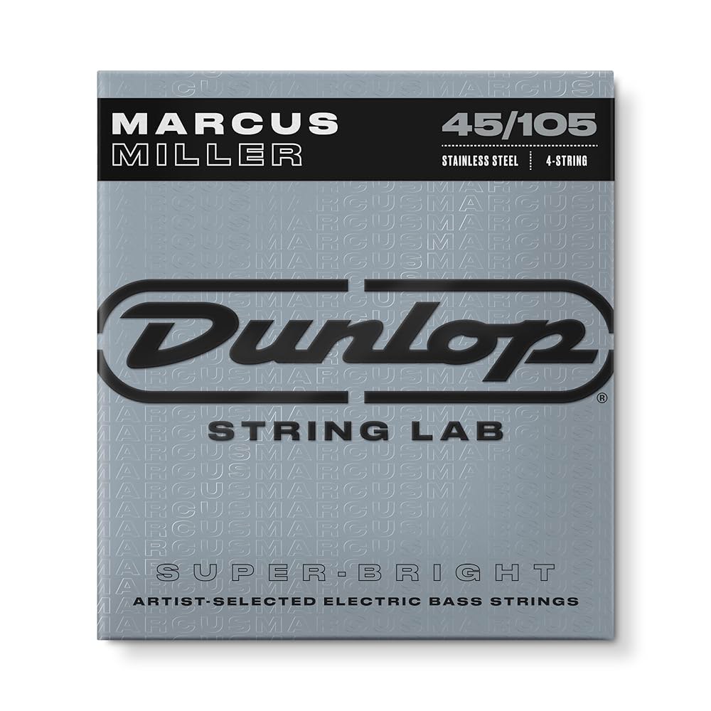 짐 던롭 마커스 밀러 슈퍼 브라이트 베이스 스트링 4 String - 상품 이미지
