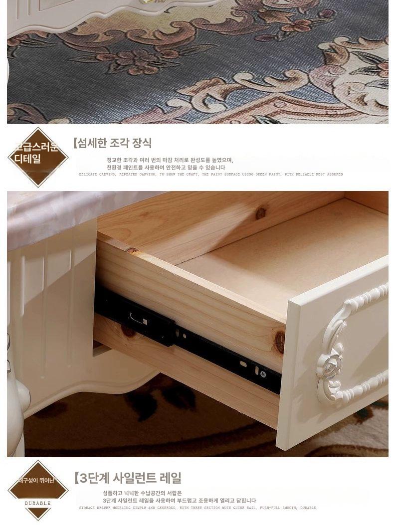 엔틱 소파 테이블 협탁 식탁 거실 좌탁 티테이블 조립식 - 상세 이미지 4
