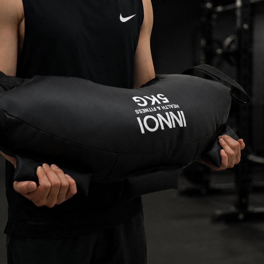 이노이 파워스윙 불가리안백 프리미엄 PVC 운동 헬스 크로스핏 웨이트백 10kg, 1개입, 1개 - 상세 이미지 5