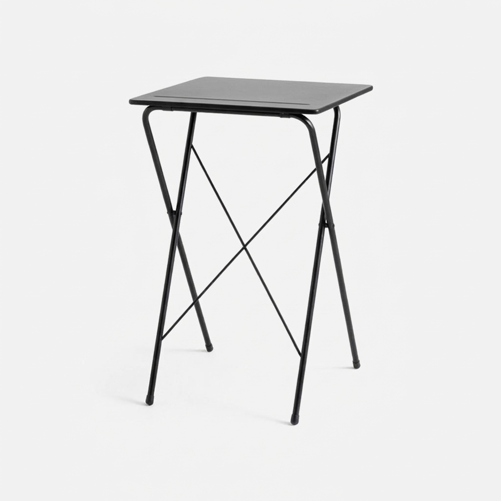 GOSI 스탠딩 접이식테이블 60 SM-2200B 래치드블랙 9447.1423 - 메인 이미지