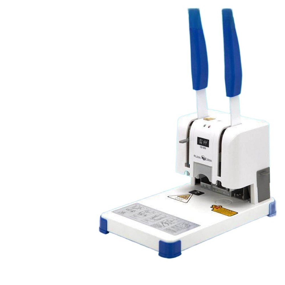 회계 문서제본기 열제본 전동천공기 3cm 일반모델 50mm 형 장부 천공기 1 베이직스타일 CD303기기 증정 - 상품 이미지