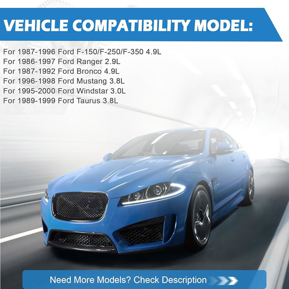 포드 머스탱 브롱코 F-150 F-250 F-350 레인저 토러스 E-150 E-250 E-350 FJ712 FJ690용 6Pcs 연료 인젝터 장착 - 상세 이미지 2