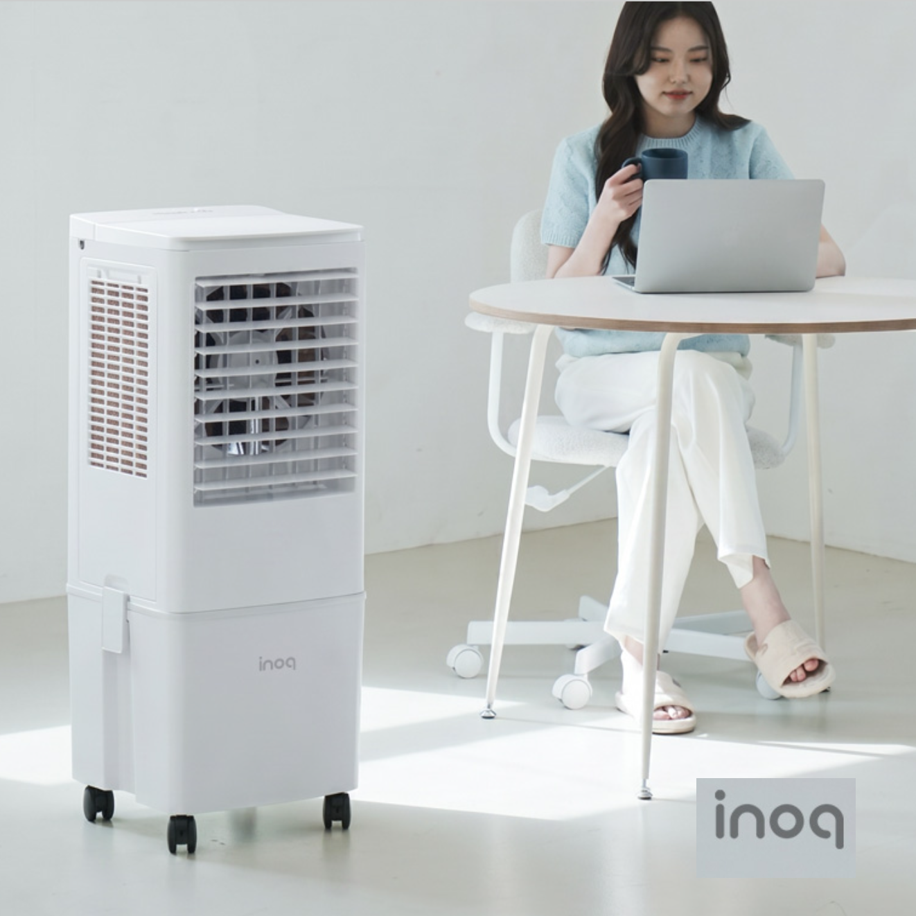 침실 안방 원룸 냉풍기 아이방 냉풍기 작은 아기방 냉풍기 - 상품 이미지