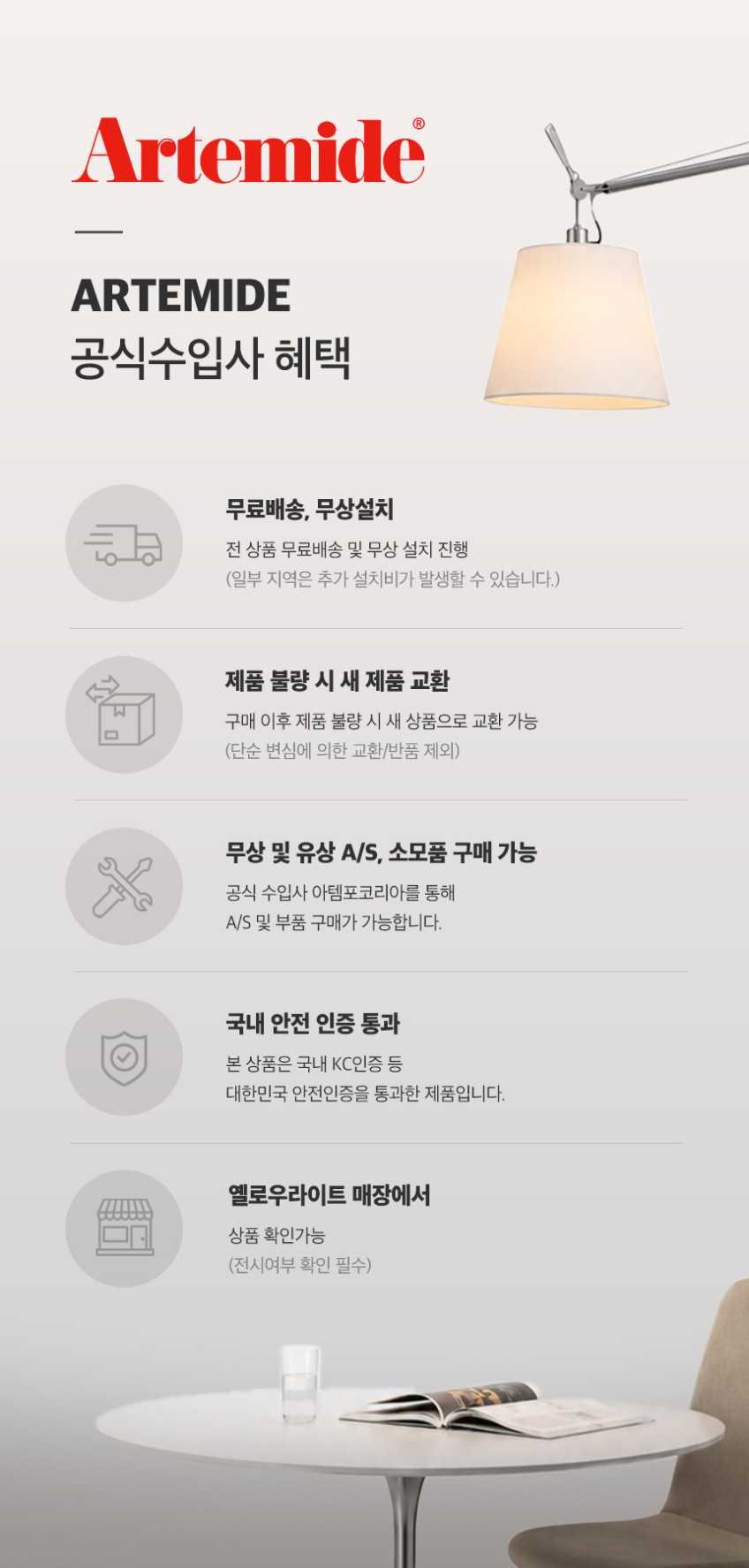 아르떼미데 톨로메오 디센트라타 서스펜션 ARTEMIDE Tolomeo Decentrata Suspension (전구포함) 판매처 상세 정보 이미지 1