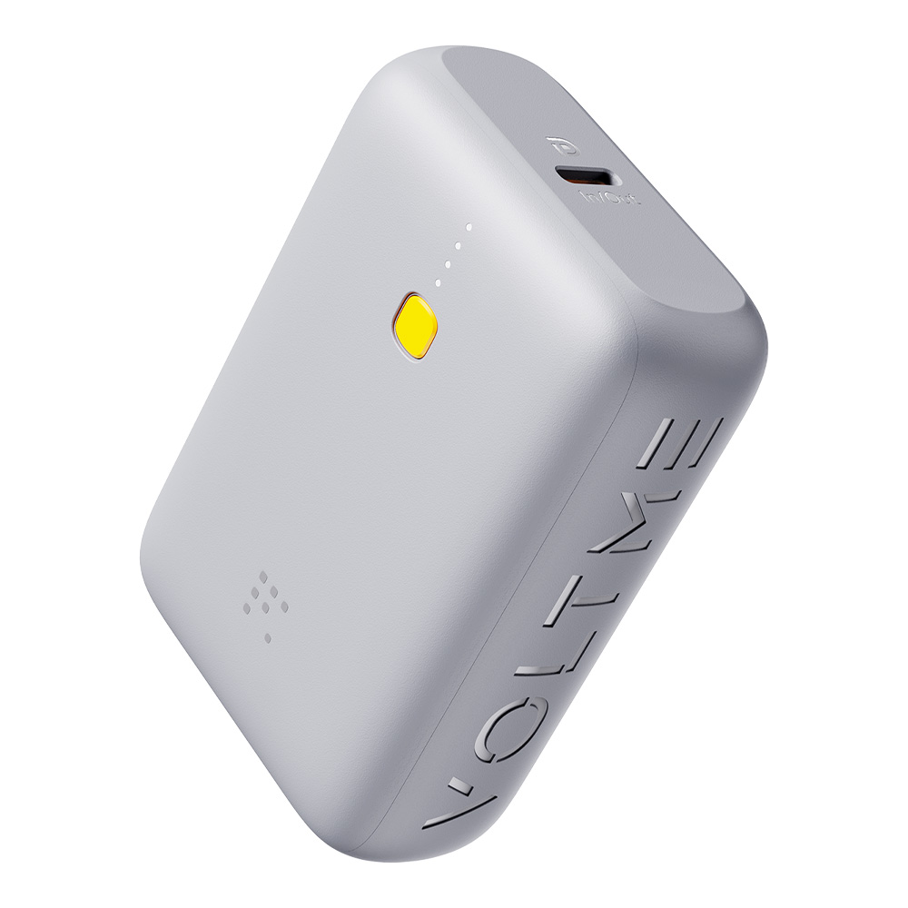 볼트미 하이퍼코어 Lite 보조배터리 22.5W CCC 3C 인증 인쇄 10000mAh, 그레이 - 상품 이미지