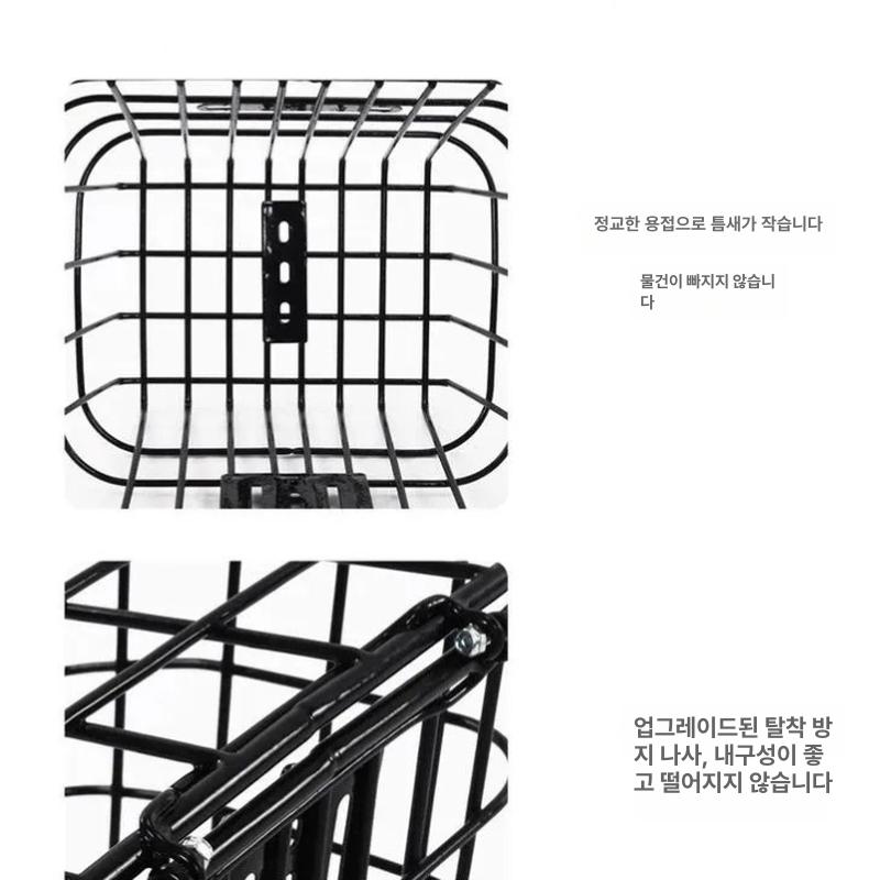 덮개 자전거바구니 스틸 보호 액세서리 앞바구니 방수커버 가리개 보관함 레인커버 - 상세 이미지 5