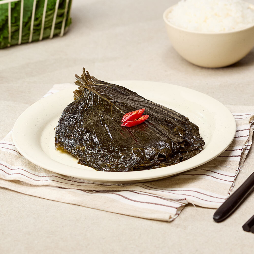 짜지 않고 향긋한 밥도둑 간장깻잎 장아찌 1kg - 상세 이미지 2
