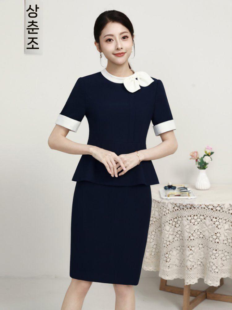 미용실 졸업사진컨셉 세라복 프론트 목욕 할로윈 여성 의상 파티 코스프레 코스튬 세트 드레스 - 상세 이미지 2