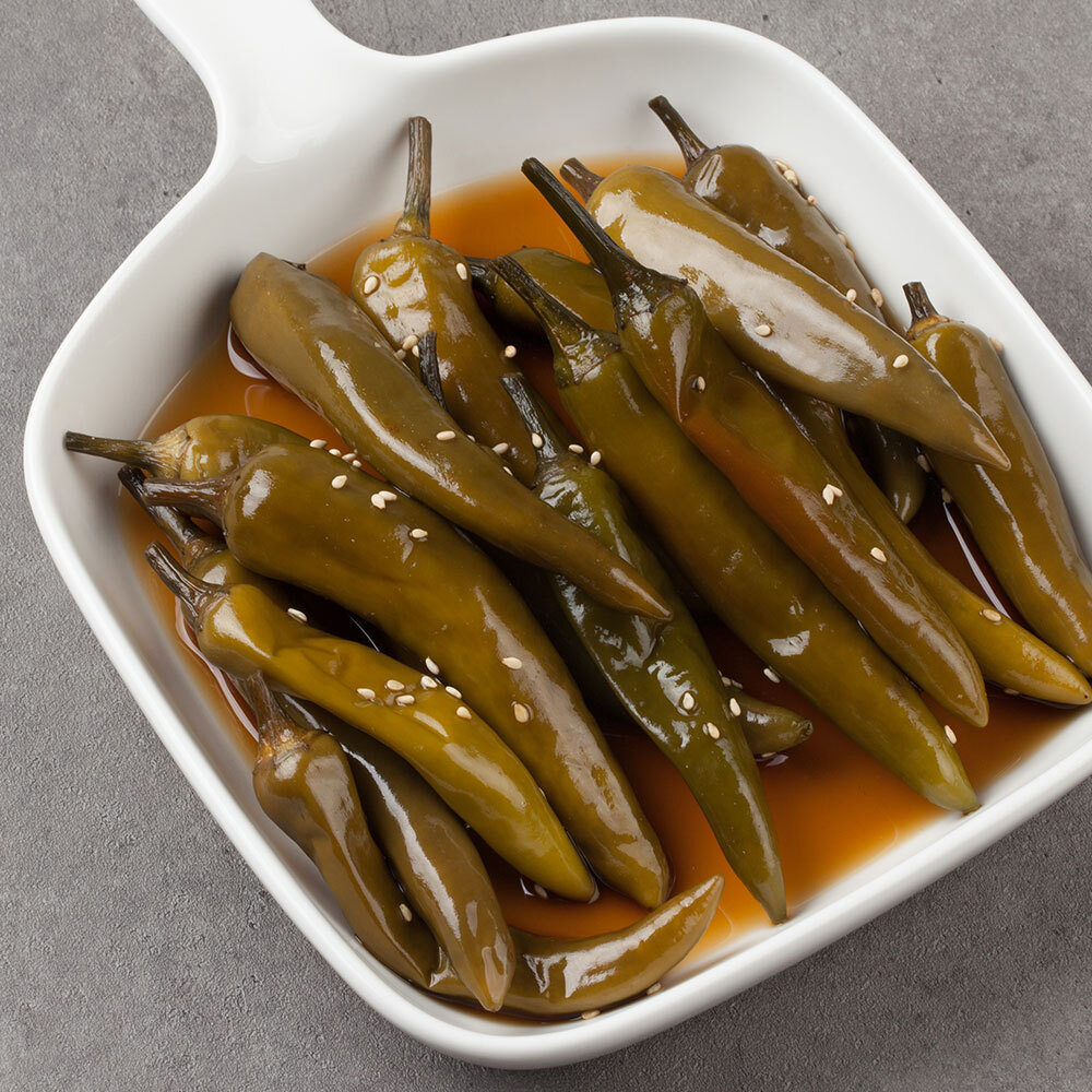 항아리반찬 매콤새콤 밥도둑 간장고추 장아찌 1kg - 상세 이미지 3