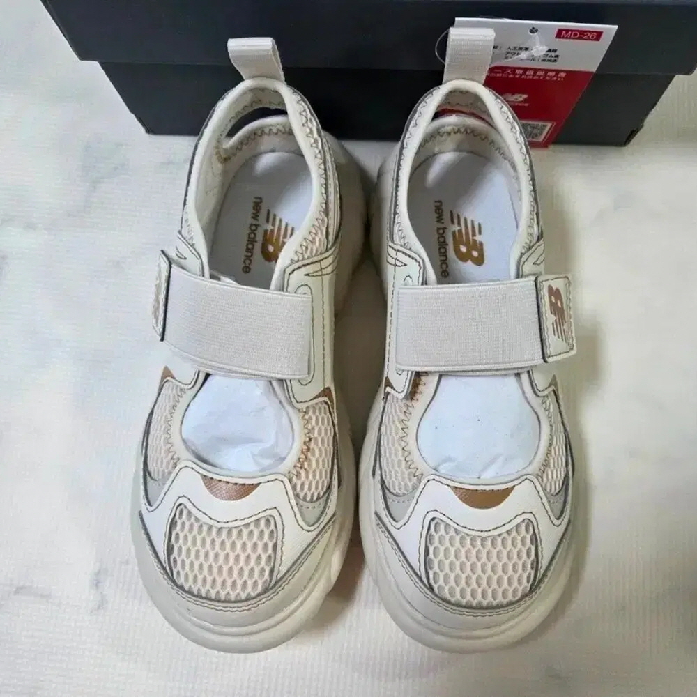 뉴발란스 230 와이드 메리제인 스니커즈 바닐라 베이지 P23057J - 상세 이미지 5
