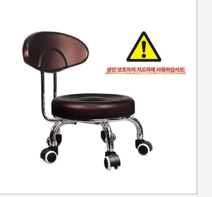 회전 동글뱅이 홈인테리어 바퀴 작업의자 앉은뱅이 작업용 이동의자 좌식의자 스툴 - 상세 이미지 3