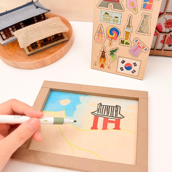 대한민국 조국 사랑 액자 만들기 DIY 키트 - 상세 이미지 4