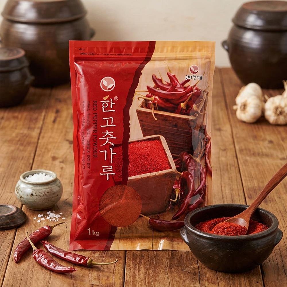 국내가공 은하촌 청결 고운 고춧가루 (중국산고추) 고운입자, 1kg, 1개 - 상품 이미지
