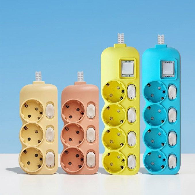 탭앤탭 개별 절전 멀티탭 국산 안전 짧은 멀티탭 2구 40cm 확장형 화이트 멀티콘센트 +안전커버 이미지 8