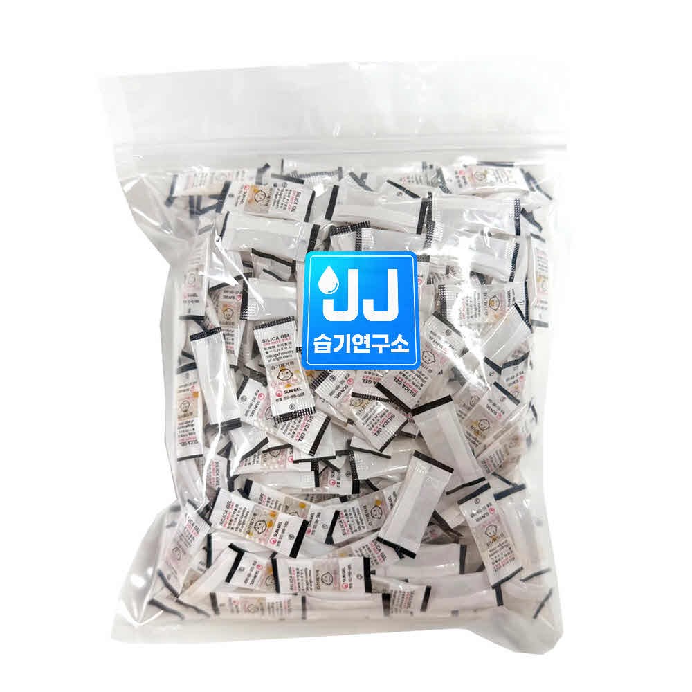 실리카겔 식품용 제품용 습기제거제 PET 장마철 생활용품, 0.5g, 400개 - 상품 이미지