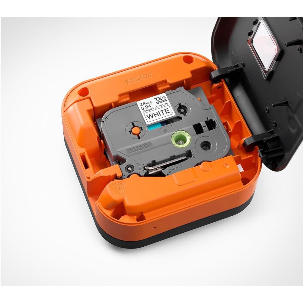브라더 PT-E720BT 휴대용 산업용 라벨 프린터, Bluetooth , 포맷용 프로 도구 앱, 핸즈프리 액세서리, 충전식 배터리, 최대 약 1인치 내구성 - 상세 이미지 2