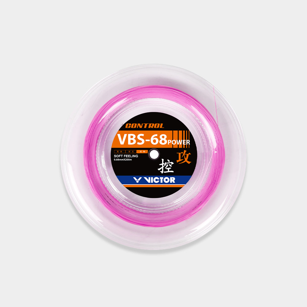빅터 스트링 배드민턴 거트 줄 VBS-68P POWER 롤 타입 200m (0.68mm) - 상세 이미지 5