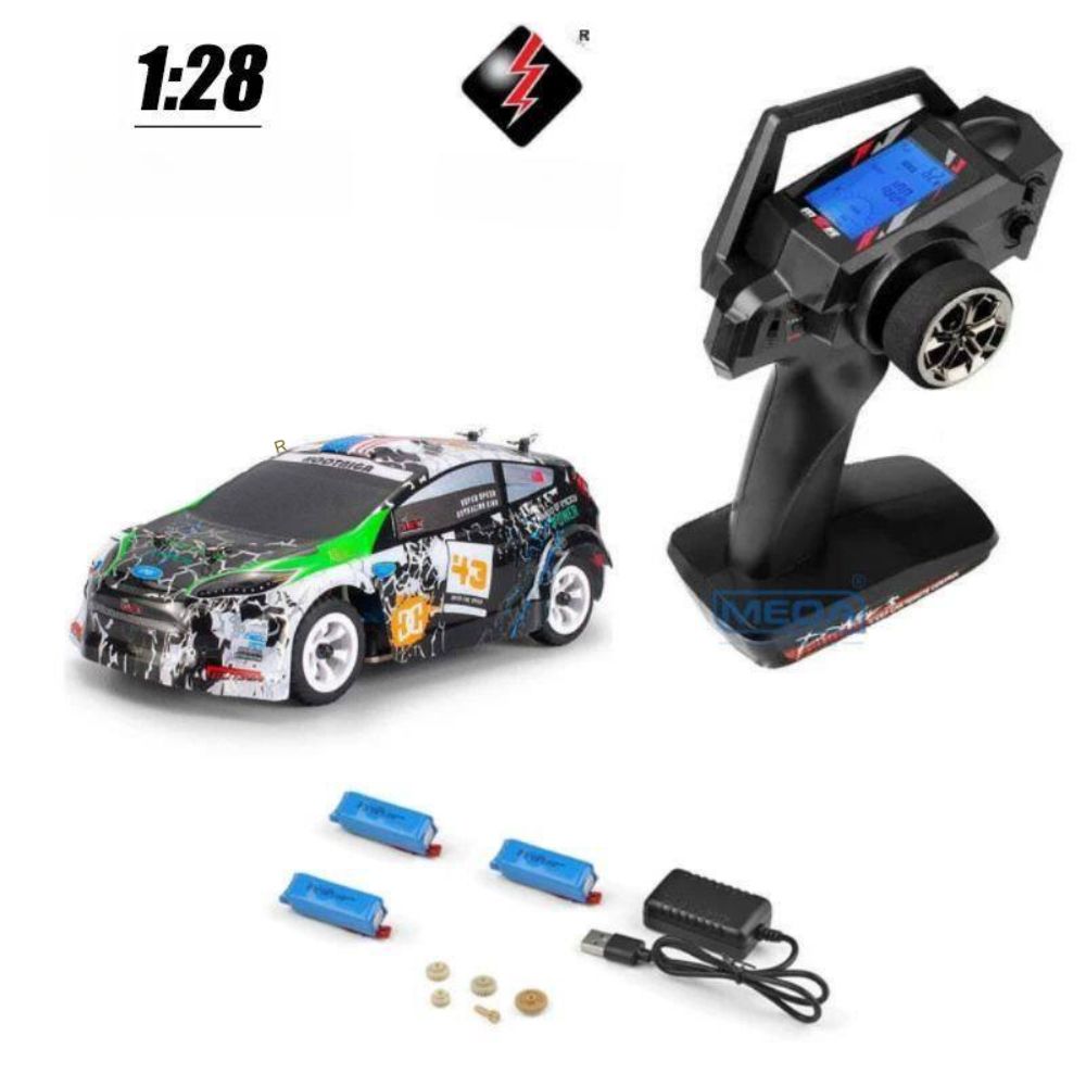 오프로드 초고속 RC카 전동 Wltoys k989 k969 284131 4륜구동 경주차 - 상세 이미지 4