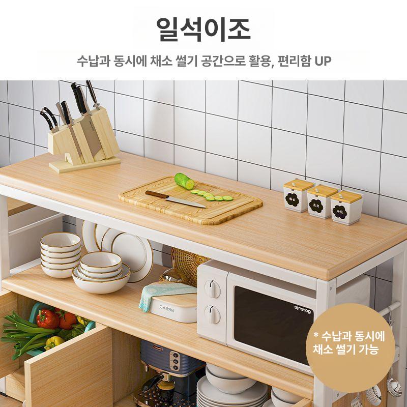 베란다 수납선반 주방용 틈새선반 받침대 욕실 틈새수납장 슬림장 바퀴 팬트리 바구니 - 상세 이미지 5