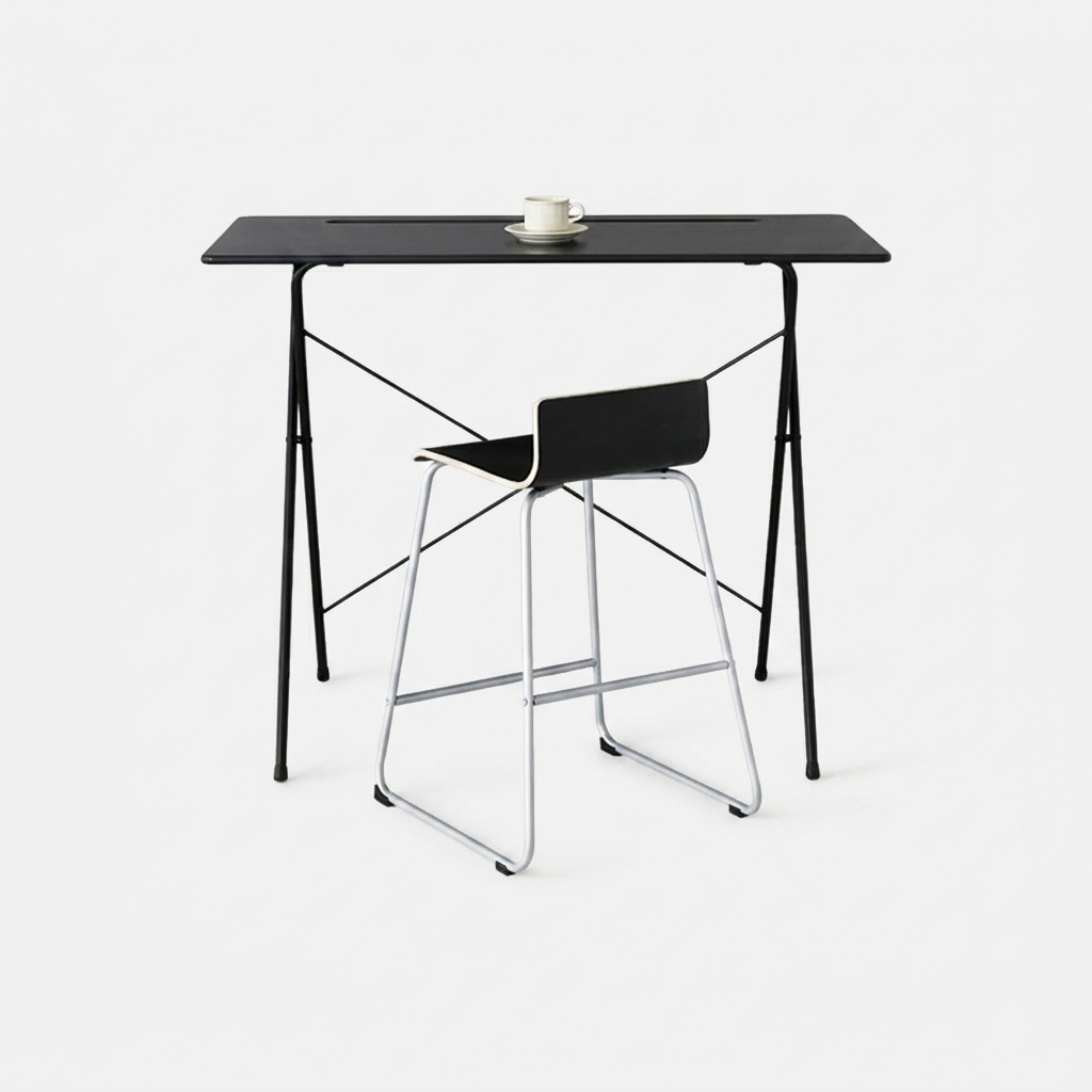 GOSI 스탠딩 접이식테이블 120 SM-2200B 래치드블랙 6871.0576 - 상세 이미지 3