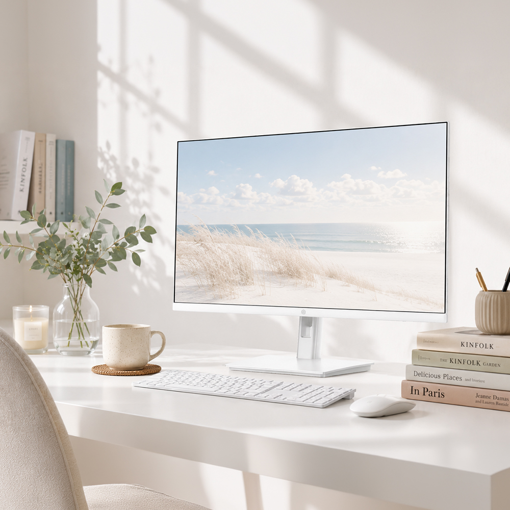 AURORA PAQ2712C QHD IPS 120Hz 68~69cm(27인치), 무결점, 화이트 이미지 7