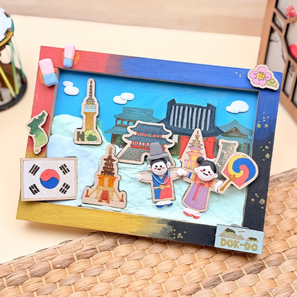 대한민국 조국 사랑 액자 만들기 DIY 키트 - 상세 이미지 3