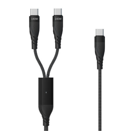 마하링크 듀얼 USB C타입 140W PD 고속충전 케이블 1.2m ML-C2C141
