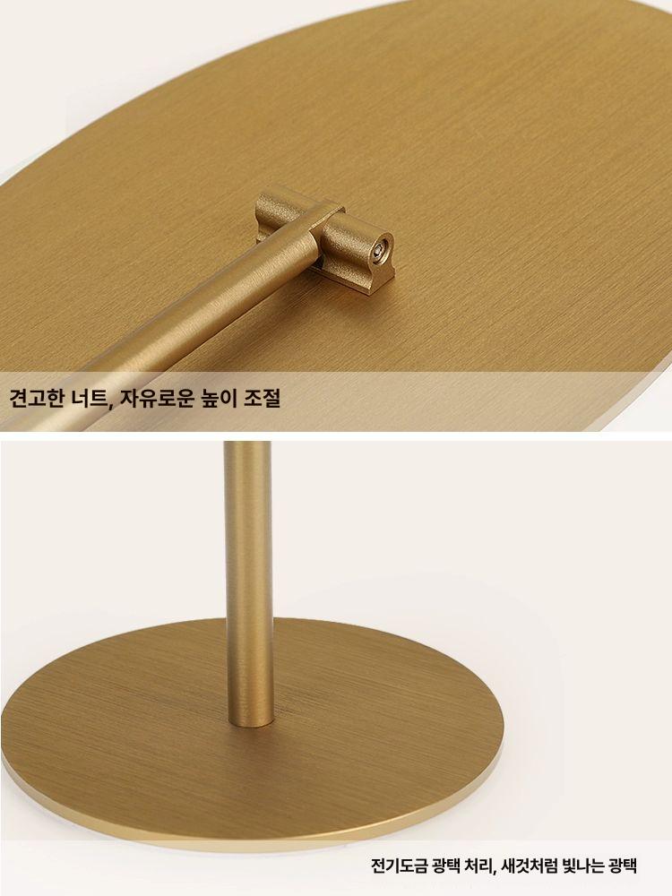 화장대 거울 메이크업 탁상용 쥬얼리 스탠드 뷰티 미러 스탠드 테이블 피부과 - 상세 이미지 4
