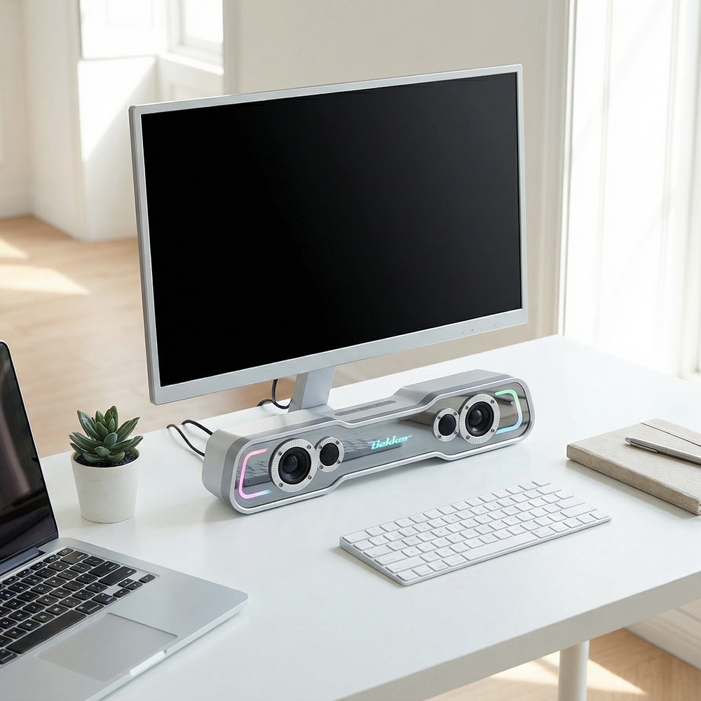 브리츠 라이트바 Lightbar 2채널 블루투스 스피커 PC 노트북 사운드바 USB - 상세 이미지 3