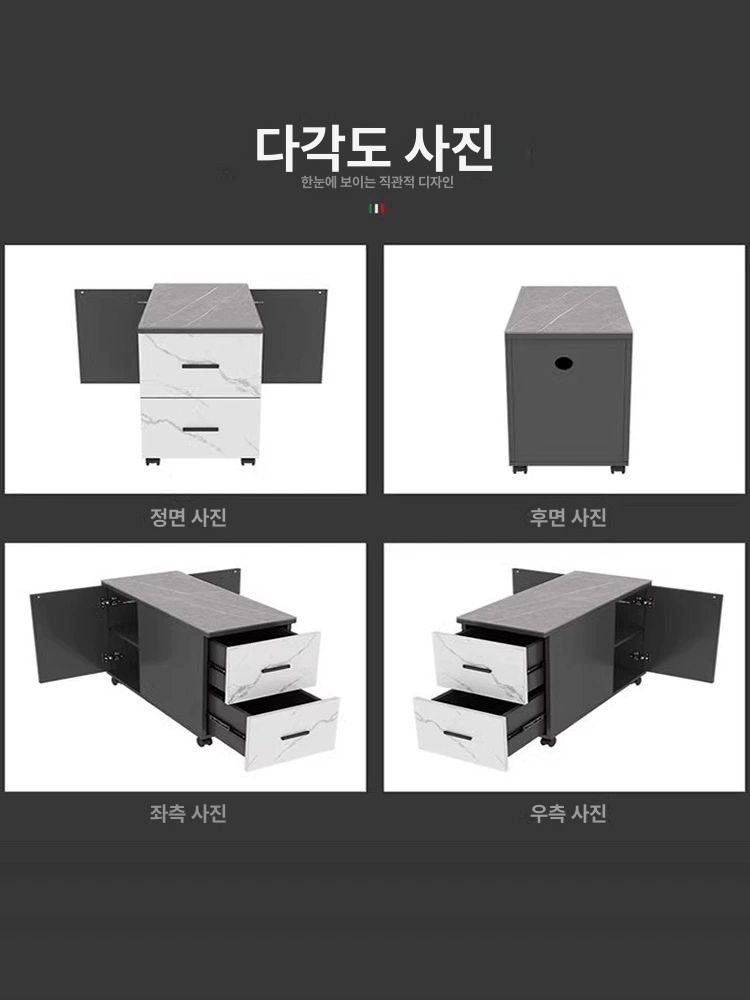 폭좁은 틈새수납장 정리함 틈새장 공간 틈새선반 소파뒤 서랍형 수납선반 슬림수납장 - 상세 이미지 4