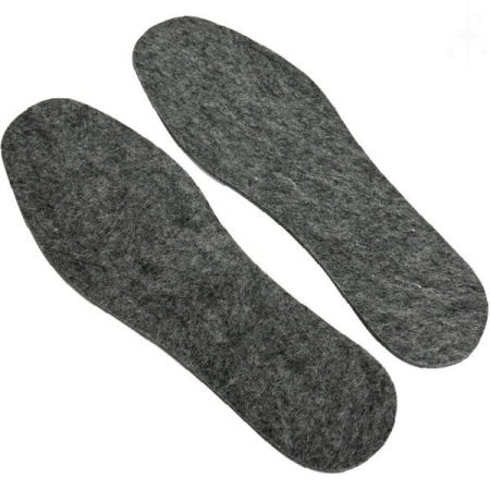 겨울용 남성 보온 깔창 발열 방한 기능성 신발 안창 체온 유지 두꺼운 양모 소재