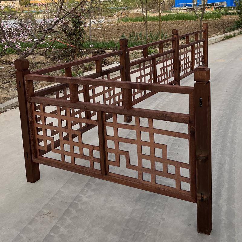빈티지 나무울타리 원목 휀스 조경 가림막 텃밭 화단 칸막이 지지대 경계목 목재 화분 - 상품 이미지
