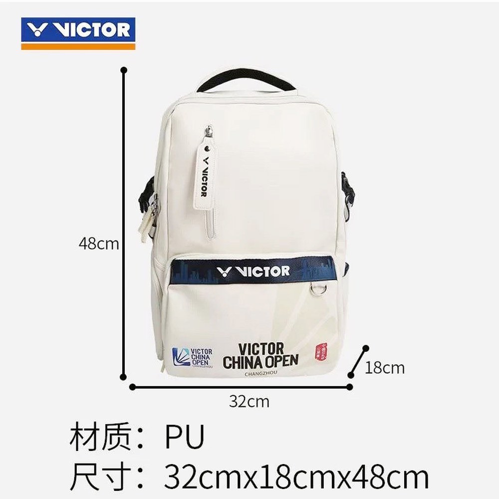VICTOR 배드민턴가방 차이나 기념백팩 BR3034블랙 토요컵BR3041TUC백팩 BR3034 기념품 - 상세 이미지 2