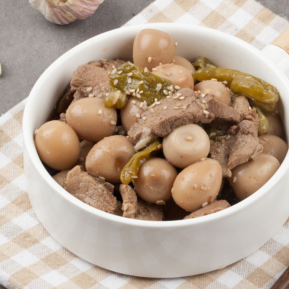 짜지 않고 부드러운 소고기 메추리알 장조림 500g+500g - 상세 이미지 3
