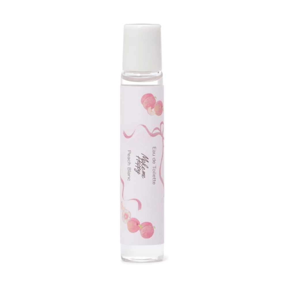 캔메이크 메이크미 해피 오드 뚜왈렛 일본 롤온 향수 피치블랑, 8ml, 1개 - 상품 이미지