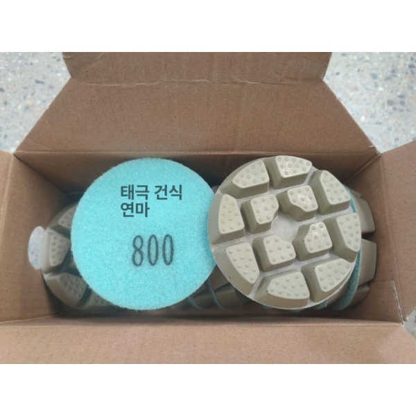 강력한 교체용 스폰지 사포 보급형 점착식 공구용 50 그릿 12장 - 상세 이미지 4