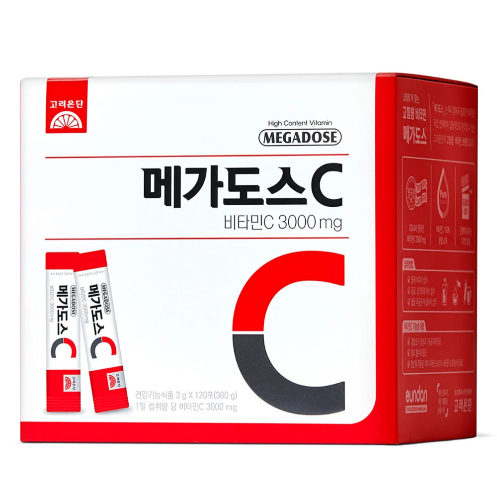 맥스비타민C3000 영국산 비타민3000메가도스c 더좋은 - 상품 이미지