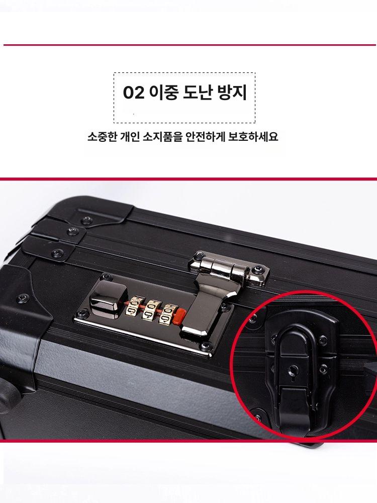 하드 건케이스 총가방 건캐리어 상자 보관 총기 100x30x10 블랙 - 상세 이미지 4