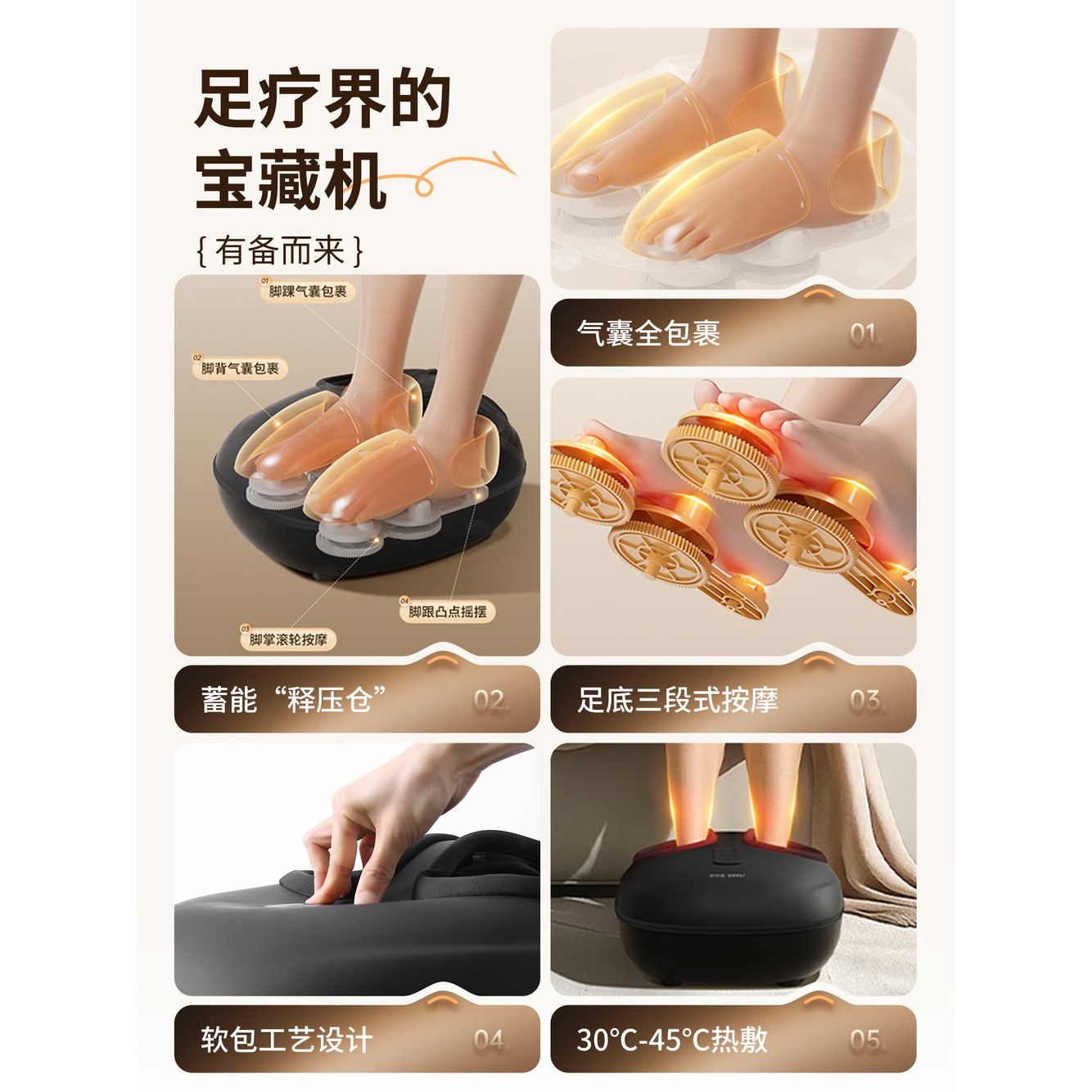 리플렉서 1699 발마사지기 발맛사지기 600 395 각도조절 ORF 발안마기 CMF 1 플래그십 다크 섀도우 블랙 360 패키지 - 상세 이미지 2