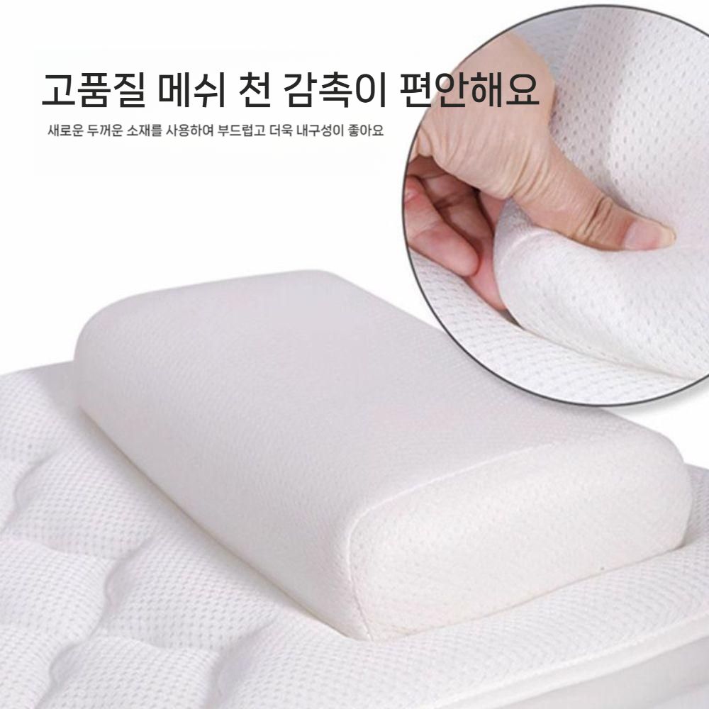 욕조 반신욕 등받이 휴식 욕실소품 칫솔꽂이 지지대 상반신 메쉬 욕실소품걸이 치간칫솔꽂이 핑크(흡입컵 6개) - 상세 이미지 4