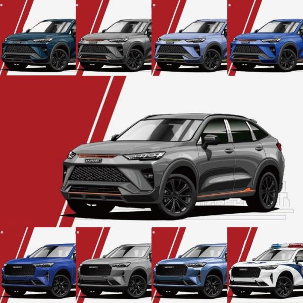 H al H6 SUV 합금 자동차 모델 다이 트 금속 오프로드 차량 시뮬레이션 체중계 컬렉션 선물 1 64 T10 01 하버 H6 하이 그레이 옵션 1 - 상품 이미지