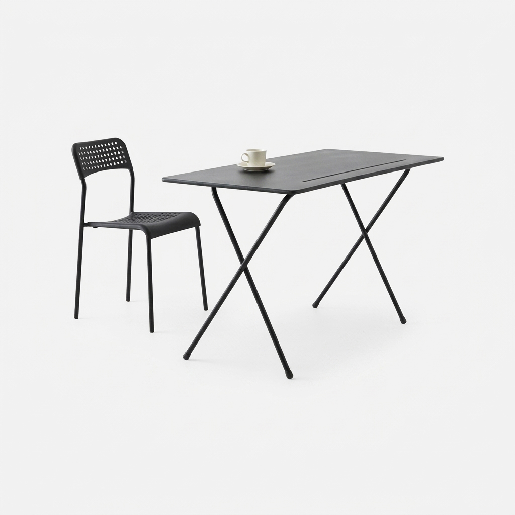 GOSI 접이식테이블 120 SM-614 래치드블랙 3824.0431 - 상세 이미지 3