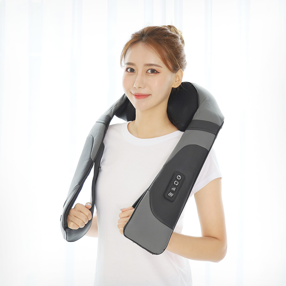 씨아추 무선 목어깨 안마기 온열 마사지기 MVP-884 - 상품 이미지